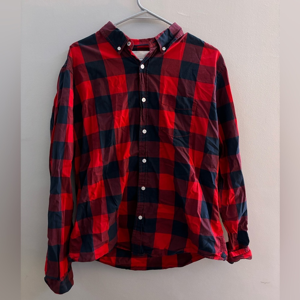 Aeropostale Plaid Button Down